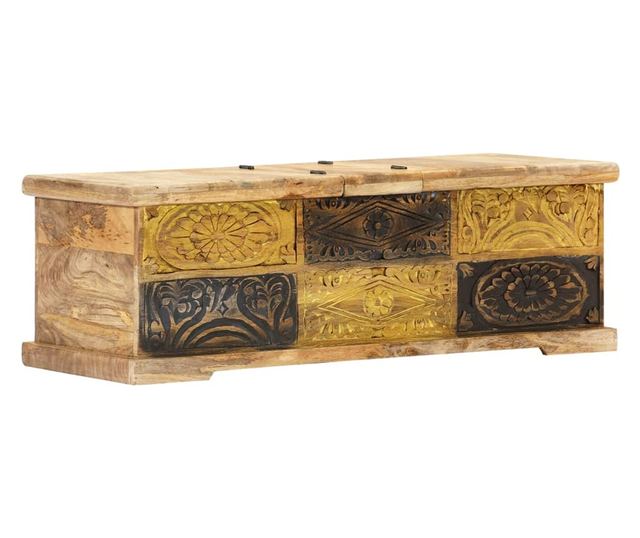 Stolić za kavu, 100 x 50 x 35 cm, masivno drvo manga