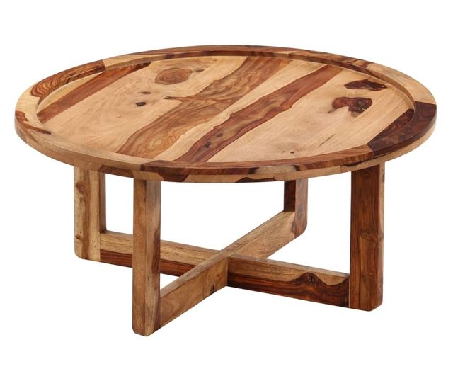 Stolić za kavu, 80 x 35 cm, masivno drvo sheesham