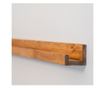 Dekoratív fa fali polc PEARL thumbnail 3