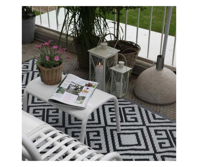 Esschert Design Zunanja preproga, 120x186 cm, grafični model, OC12