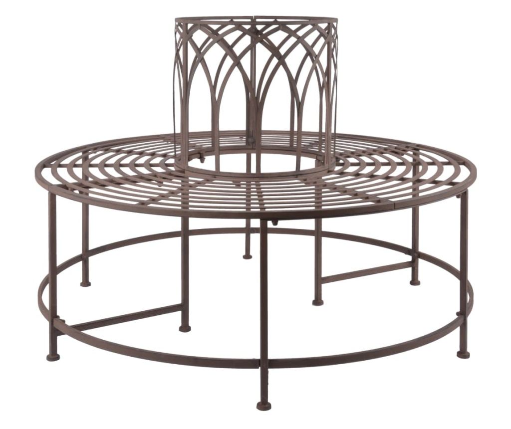 Esschert Design Drvena klupa, metal - 2