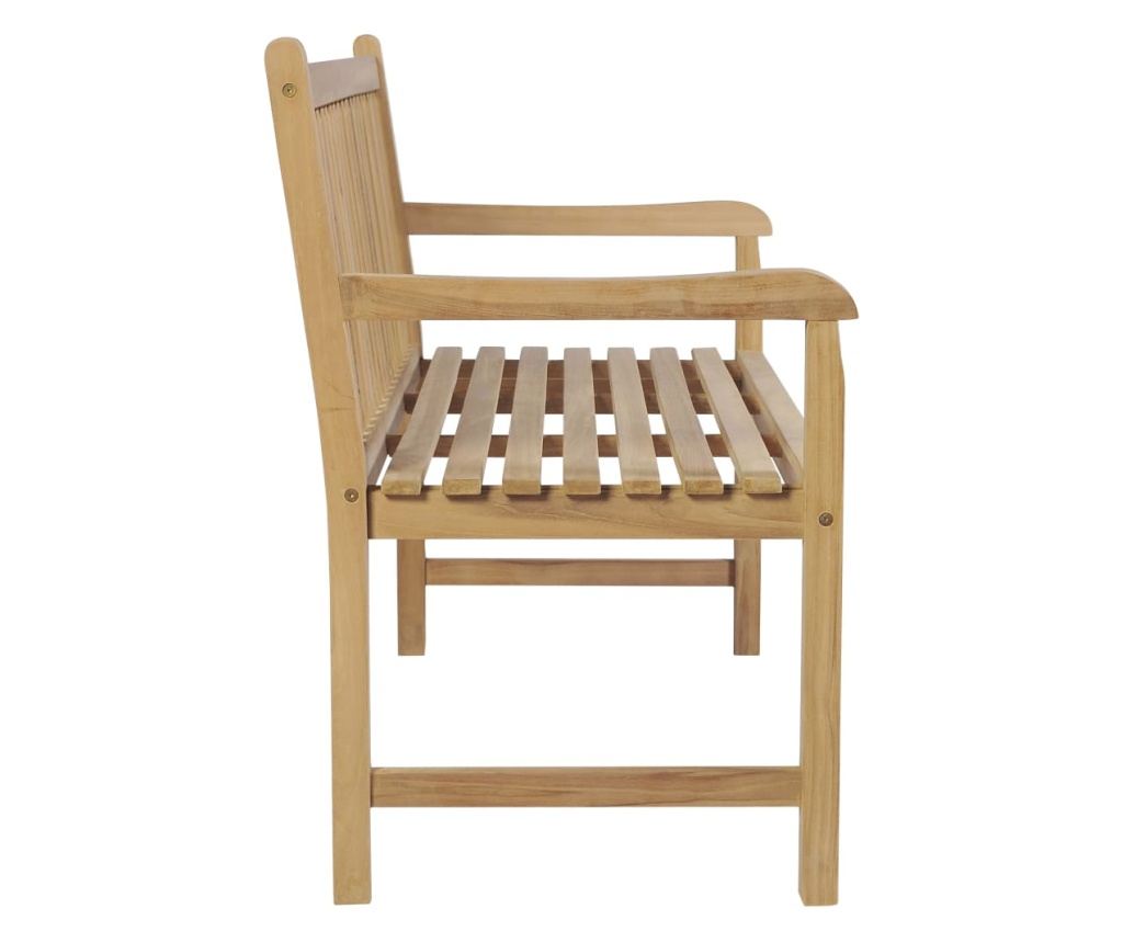 Vrtna klupa, 150 cm, tikovo drvo - 3