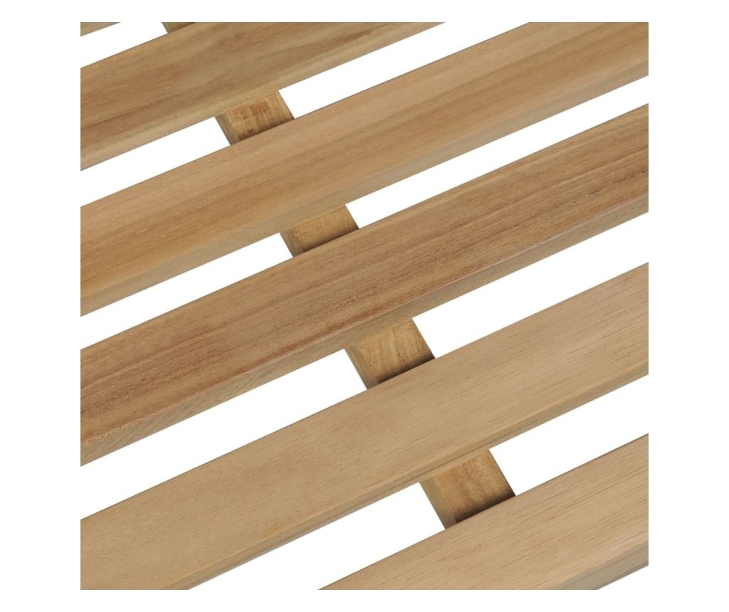 Vrtna klupa, 150 cm, tikovo drvo - 5