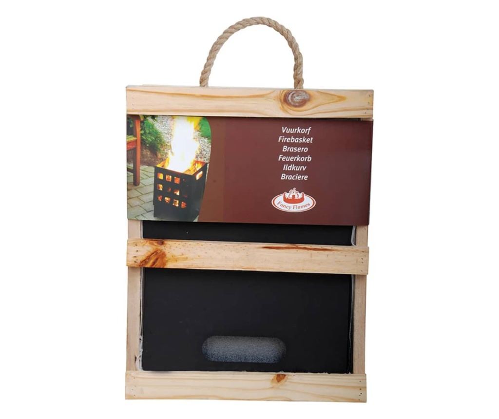 Esschert Design Kvadratna vatrena košara FF87 - 5