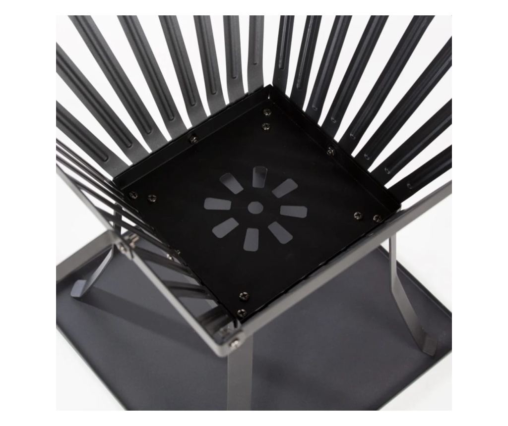 Košara za vatru RedFire Denver, crna, 39 x 39 cm, čelik, 85015 - 11