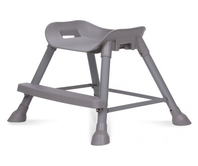 4-u-1 Visoka Stolica Kidwell EATAN Siva