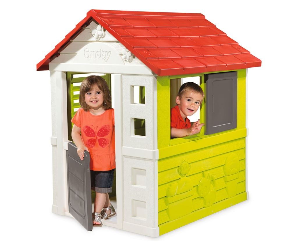 Къща за игра Smoby Nature Playhouse - 2