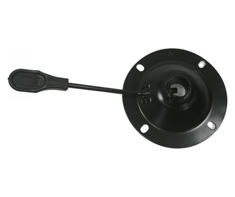 Ideallstore szék mechanizmus, univerzális, metál, fekete, 17 cm