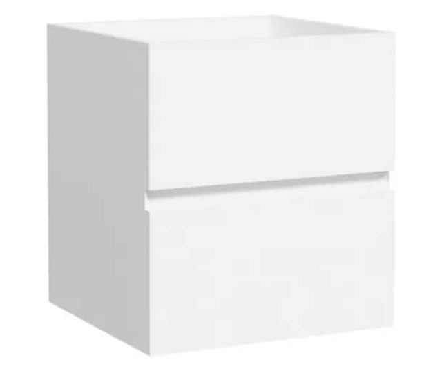 Kupaonski ormarić s ogledalom, bijeli, obrađeno drvo