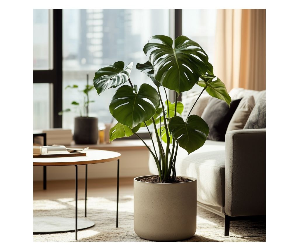 Navadna monstera - 2 kos - Monstera deliciosa - Viina 45-55cm - 14cm -  Vivre