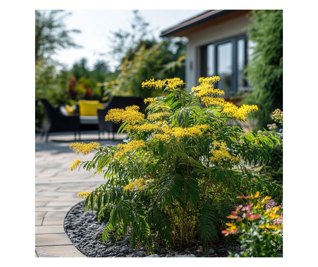 Mimoza - 3 buc - Mimosa dealbata - Înălţime 25-40cm - ⌀9cm - Vivre