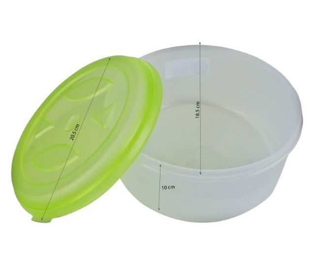 Голям кръгъл контейнер за храна, AZHOME