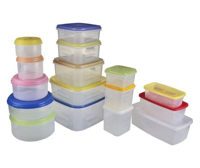 Голям кръгъл контейнер за храна, AZHOME