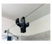 Carlig pentru Cabine de Dus – Suport Umeras, Accesorii Baie, Model Mirror, Printat 3D din PLA, Negru, 2 Agatatori thumbnail 2