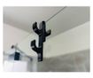 Carlig pentru Cabine de Dus – Suport Umeras, Accesorii Baie, 3D din PLA, Negru, Model 3 Agatatori thumbnail 2