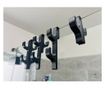 Carlig pentru Cabine de Dus – Suport Umeras, Accesorii Baie, 3D din PLA, Negru, Model 3 Agatatori thumbnail 4