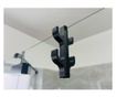 Carlig pentru Cabine de Dus – Suport Umeras, Accesorii Baie, 3D din PLA, Negru, Model 4 Agatatori thumbnail 2