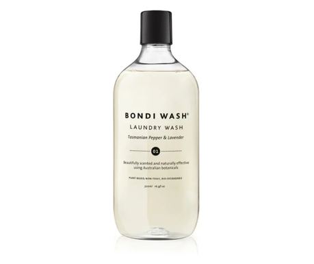 Természetes mosópor, Bondi Wash, tasmaniai bors és levendula, 25 mosás, 500 ml