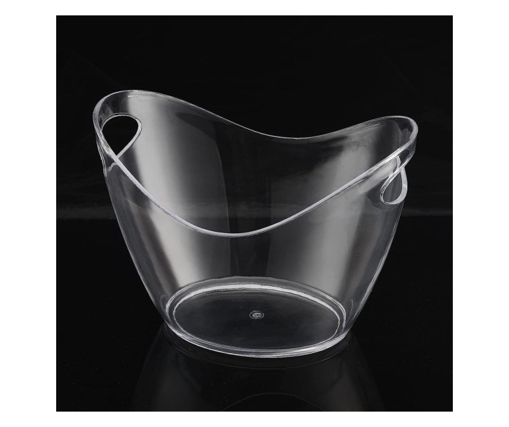 Frapiera sampanie si vin din acril La Disco, 35 x 28 x H24 cm, 820 grame - 4