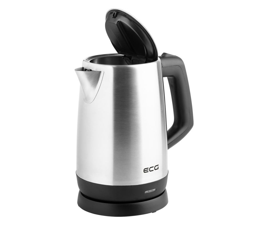 Fierbator electric ECG RK 1742 Puro, 2200 W, 1.7 litri, otel inoxidabil - 2