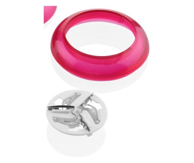 Aparat de curatat scame ETA Linty II 3260 90000, acumulator 2.4 V NiMH/400 mAh, 52 mm, rosu