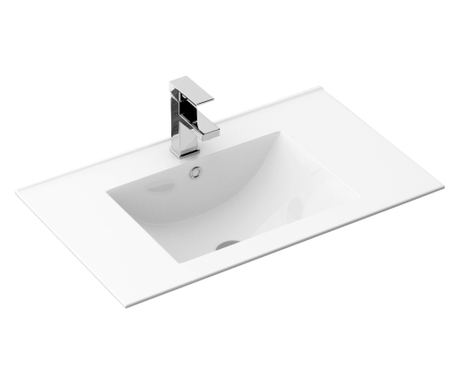 Lavoar Incastrat Rea Dafne 60 Dreptunghiular Alb - 61,5X46,5X17CM