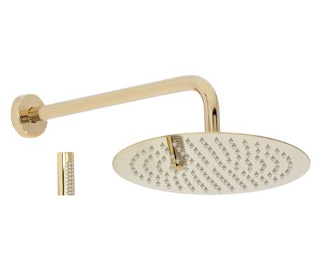 Tuš Set Za Kadu I Tuš Rea Lungo Zlatna - 38,5X16X9CM