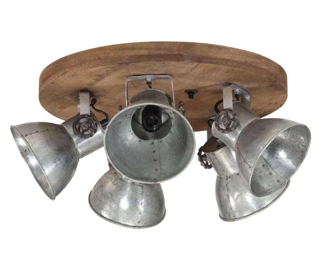 Stropní svítidlo 25 W vintage stříbrné 50 x 50 x 25 cm E27 - 2