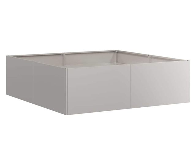 vidaXL Jardinieră Rusty 100x100x30 cm Oțel pentru intemperii