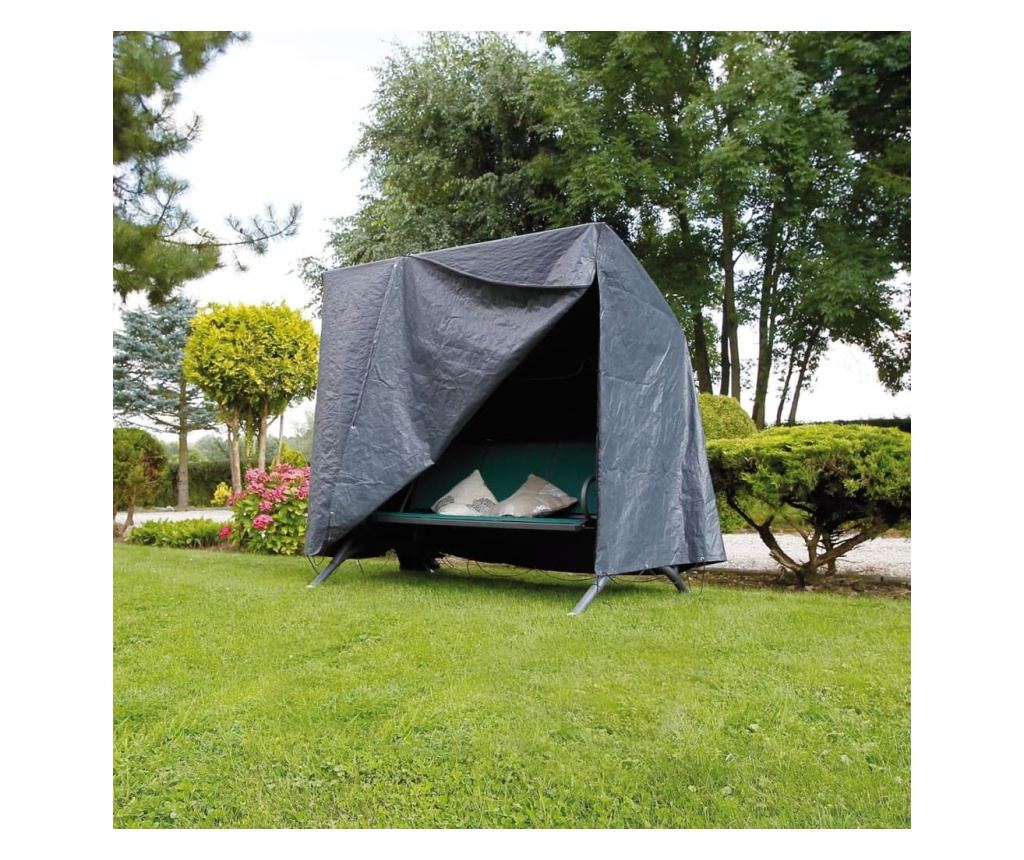 Nature Husă mobilier de grădină pentru leagăne verandă, 255x170x143 cm - 2