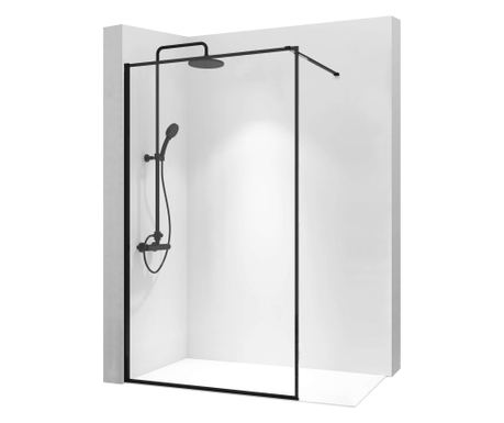 Душ Параван Rea Bler 120 Черно - 1,7X121X195CM