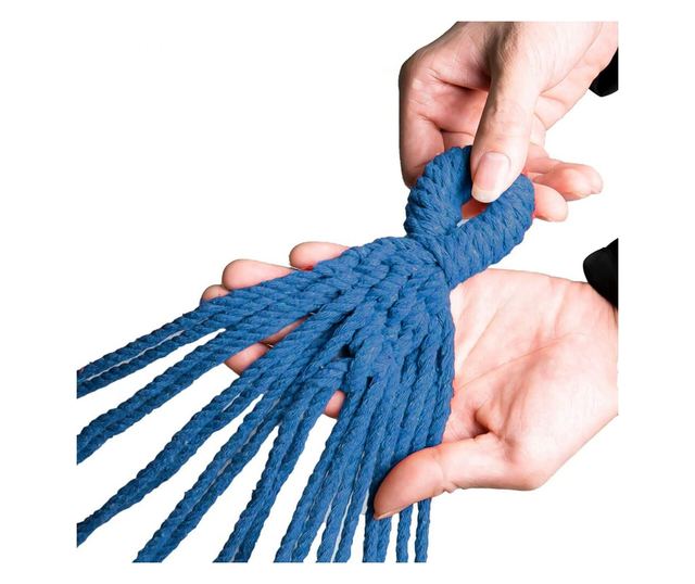 Viseća Ležaljka Tutumi 480142B 1 osoba Plava - 265X90X1CM