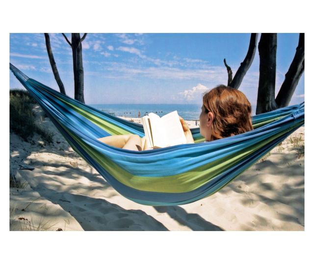 Viseća Ležaljka Tutumi 480142B 1 osoba Plava - 265X90X1CM