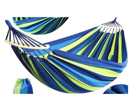 Viseča Mreža Tutumi 480144B 1 oseba Modra - 250X90X1CM