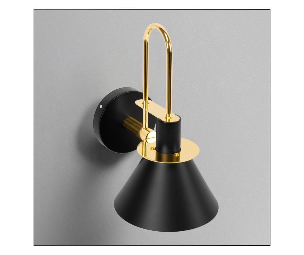Απλίκα Τοίχου Toolight App1602-1W Μαύρο - 30X30X30Cm - 4