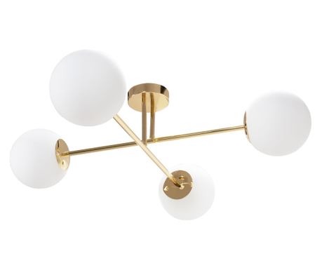 Lampă De Tavan Toolight App1248-4Cp Auriu - 75,5X75,5X22CM