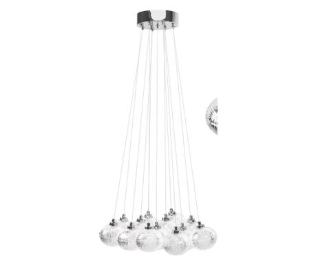 Κρεμαστό Φωτιστικό Οροφής Toolight Ms025-13Cp Χρώμιο - 115X15X120Cm