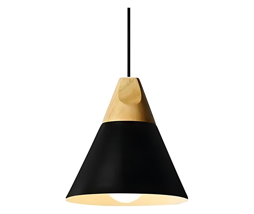 Κρεμαστό Φωτιστικό Οροφής Toolight App060-1Cp Scandi C Μαύρο - 23,5X10X23Cm - 4