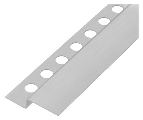 лайсна за душ кабина Rea 130CM Матиран никел - 130X1,2X5,2CM