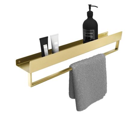 Zuhanykabin Polc Rea Sf01-600-Bg Kefés arany - 60 x9 x11CM