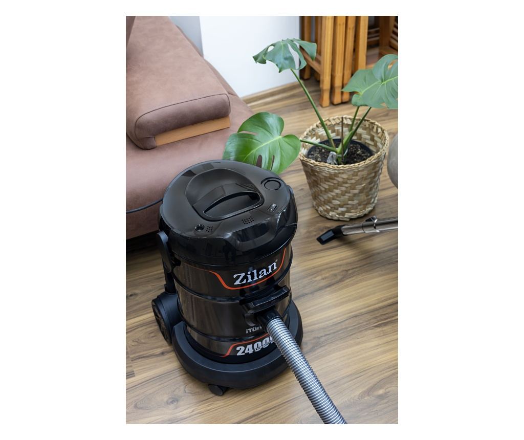 Aspirator Zilan ZLN2006, Putere 2400W, Putere aspirare 200W, Fara sac, Functie de suflare, Capacitate 21L - 9