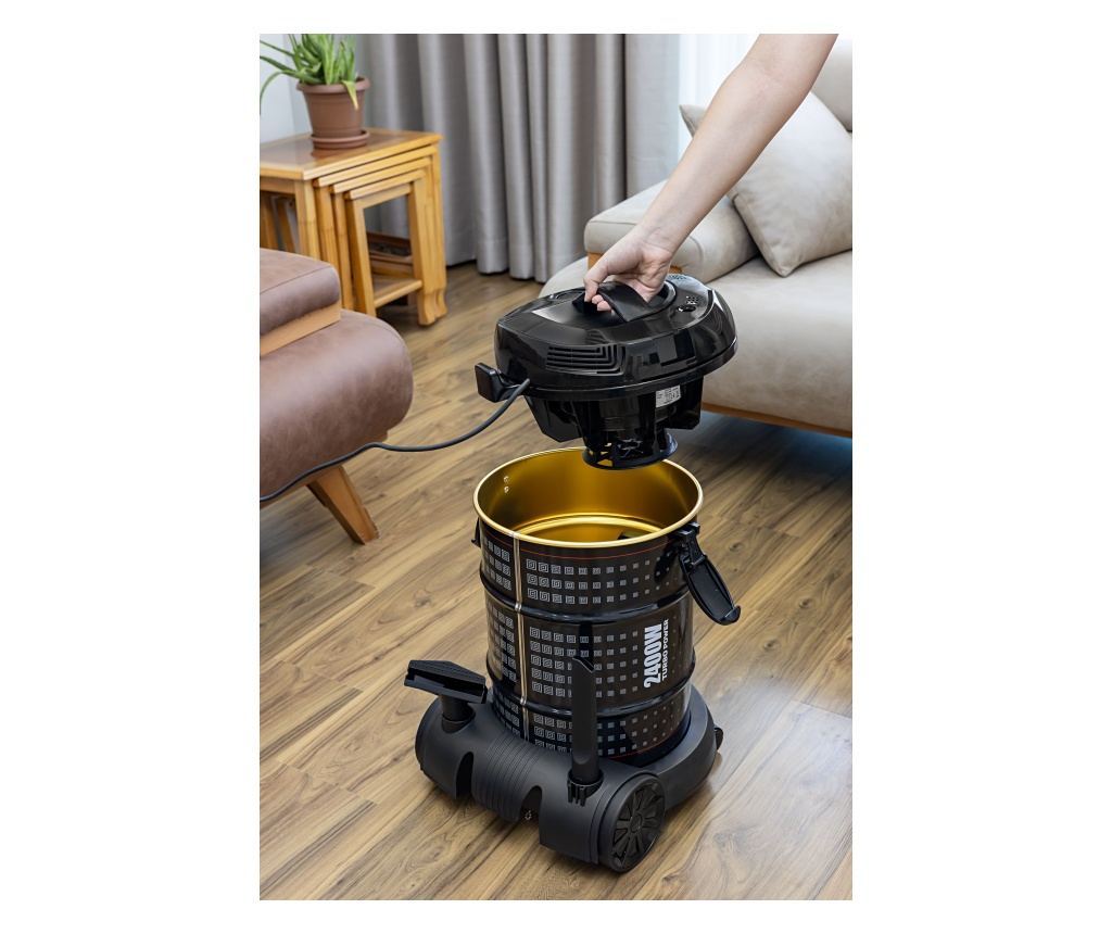 Aspirator Zilan ZLN2006, Putere 2400W, Putere aspirare 200W, Fara sac, Functie de suflare, Capacitate 21L - 10