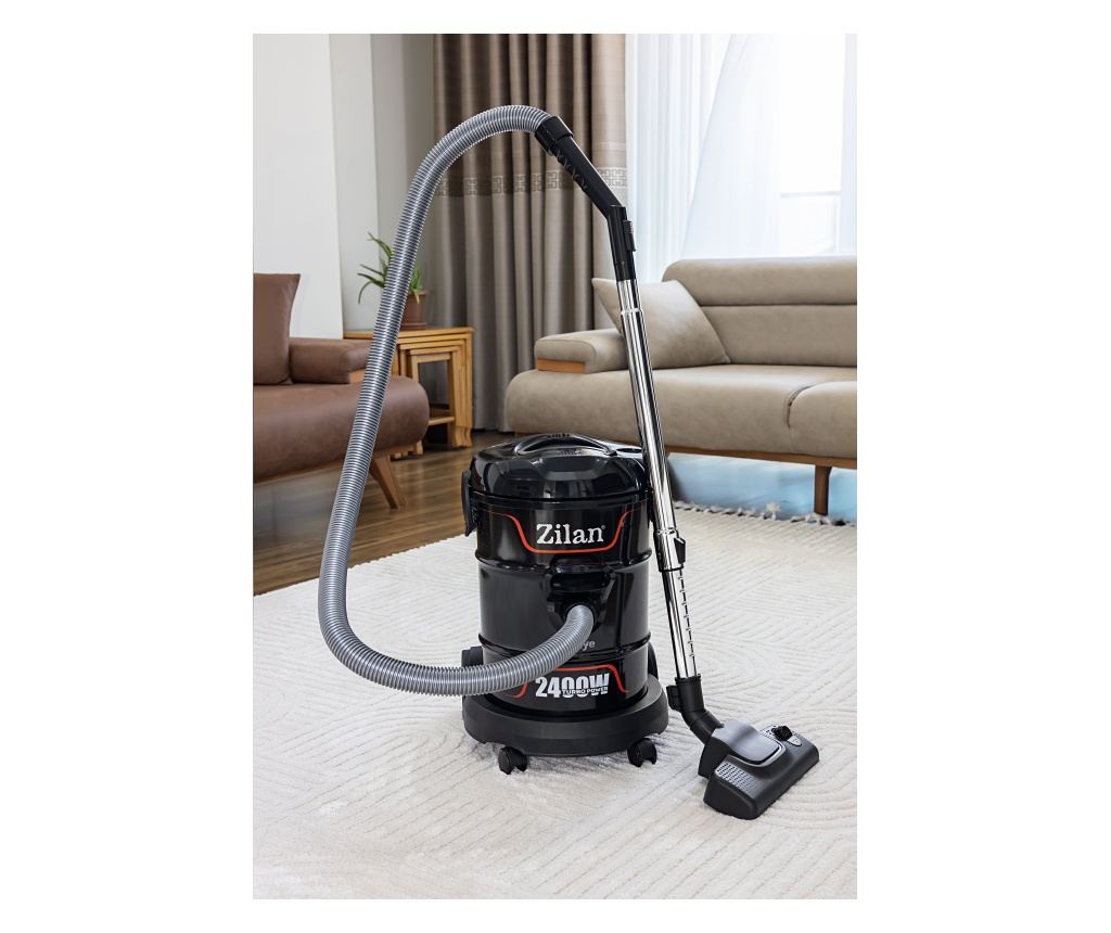 Aspirator Zilan ZLN2006, Putere 2400W, Putere aspirare 200W, Fara sac, Functie de suflare, Capacitate 21L - 14