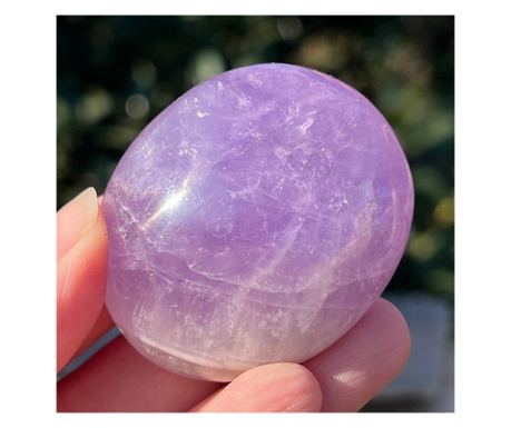 Ametist rulat palmstone (din Madagascar) model 22