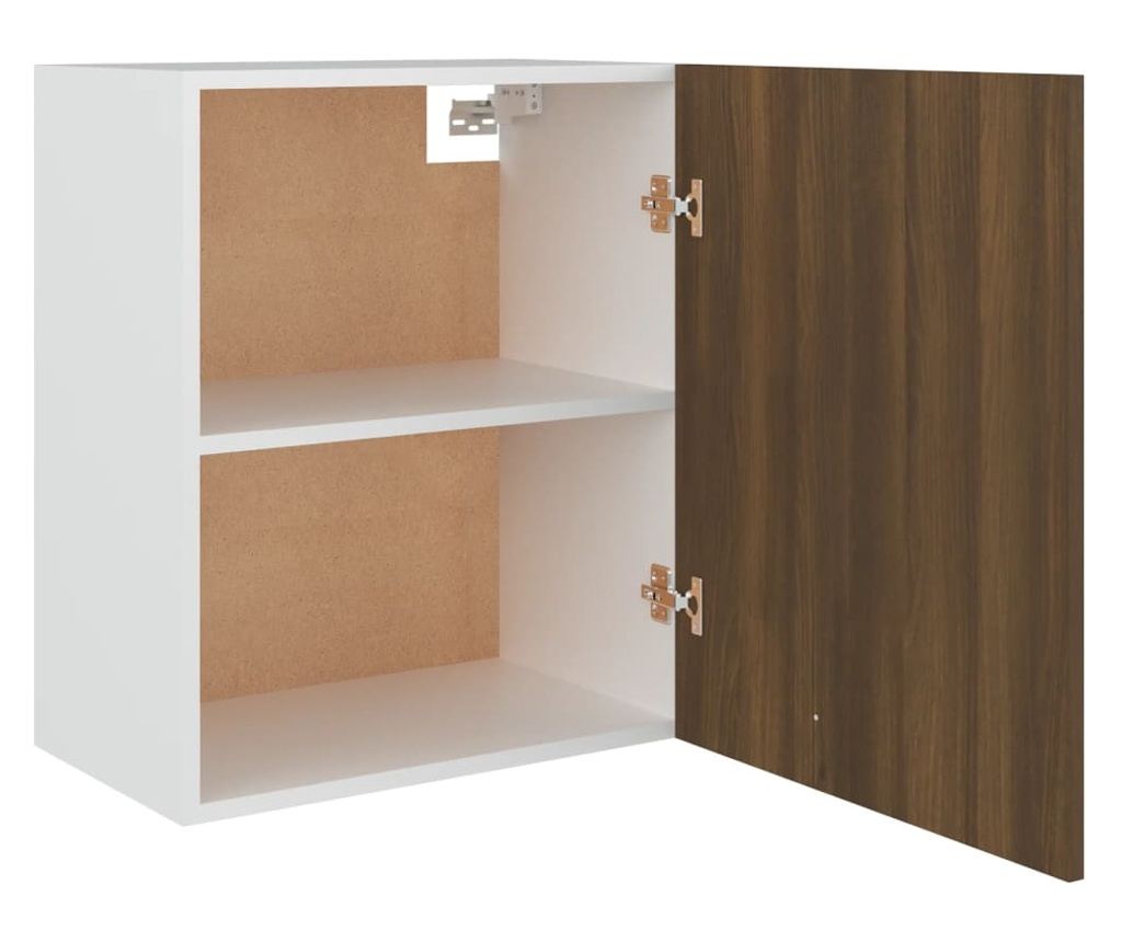 Επιτοίχιο Ντουλάπι, Brown Oak, 50x31x60 cm, Επεξεργασμένο Ξύλο - 6