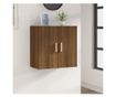 Επιτοίχια Βάση Τηλεόρασης, Brown Oak, 60x30x60 cm, Επεξεργασμένη Ξυλεία thumbnail 1
