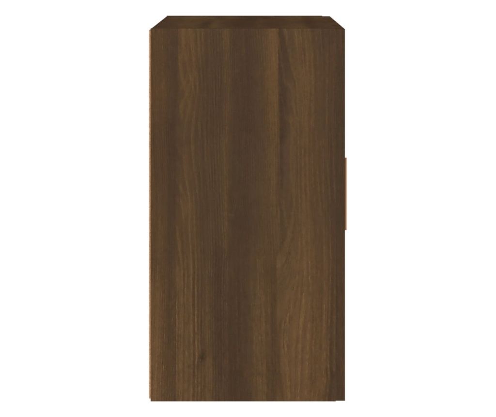 Επιτοίχια Βάση Τηλεόρασης, Brown Oak, 60x30x60 cm, Επεξεργασμένη Ξυλεία - 6