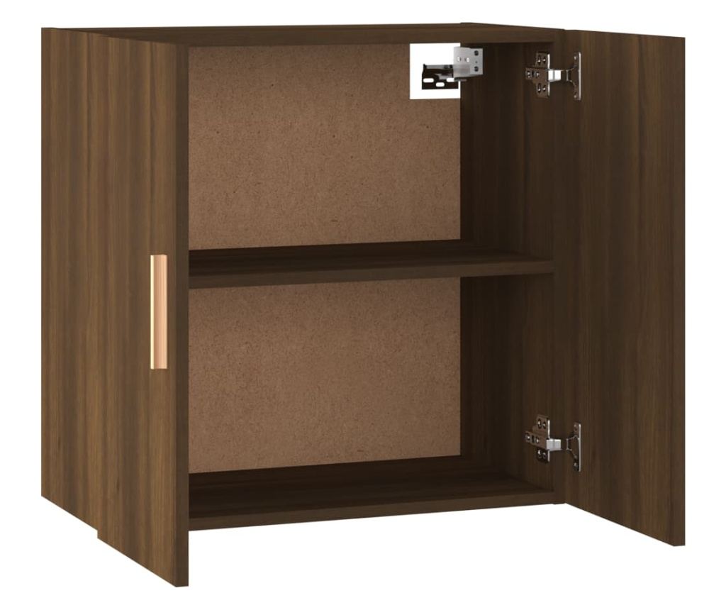 Επιτοίχια Βάση Τηλεόρασης, Brown Oak, 60x30x60 cm, Επεξεργασμένη Ξυλεία - 8