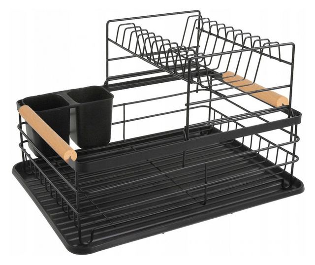 Scurgator de vase Kinghoff KH-1796, cu doua niveluri, 43 x 32 x 27 cm