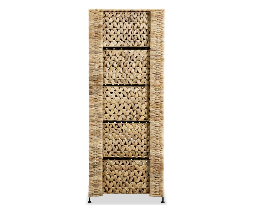 Ντουλάπι αποθήκευσης με 6 καλάθια, 47x37x100 εκ., Υάκινθος του νερού - 4